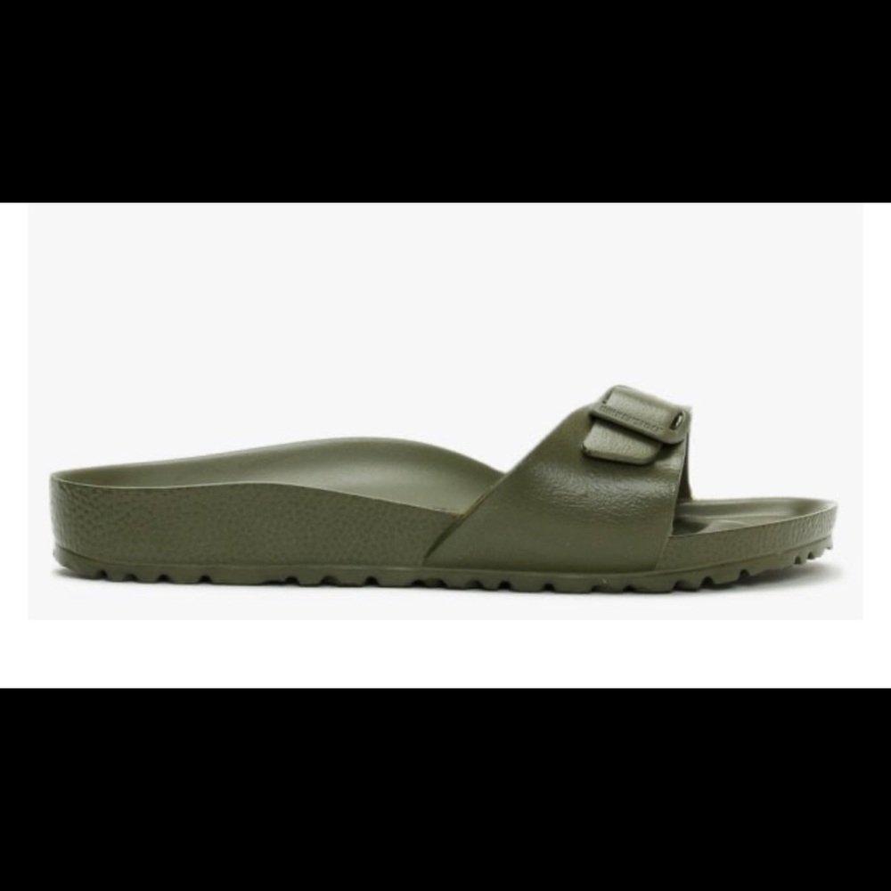 Birkenstock Madrid Eva Khaki Mules Size 39 (fits like 8.5/color olive green)
